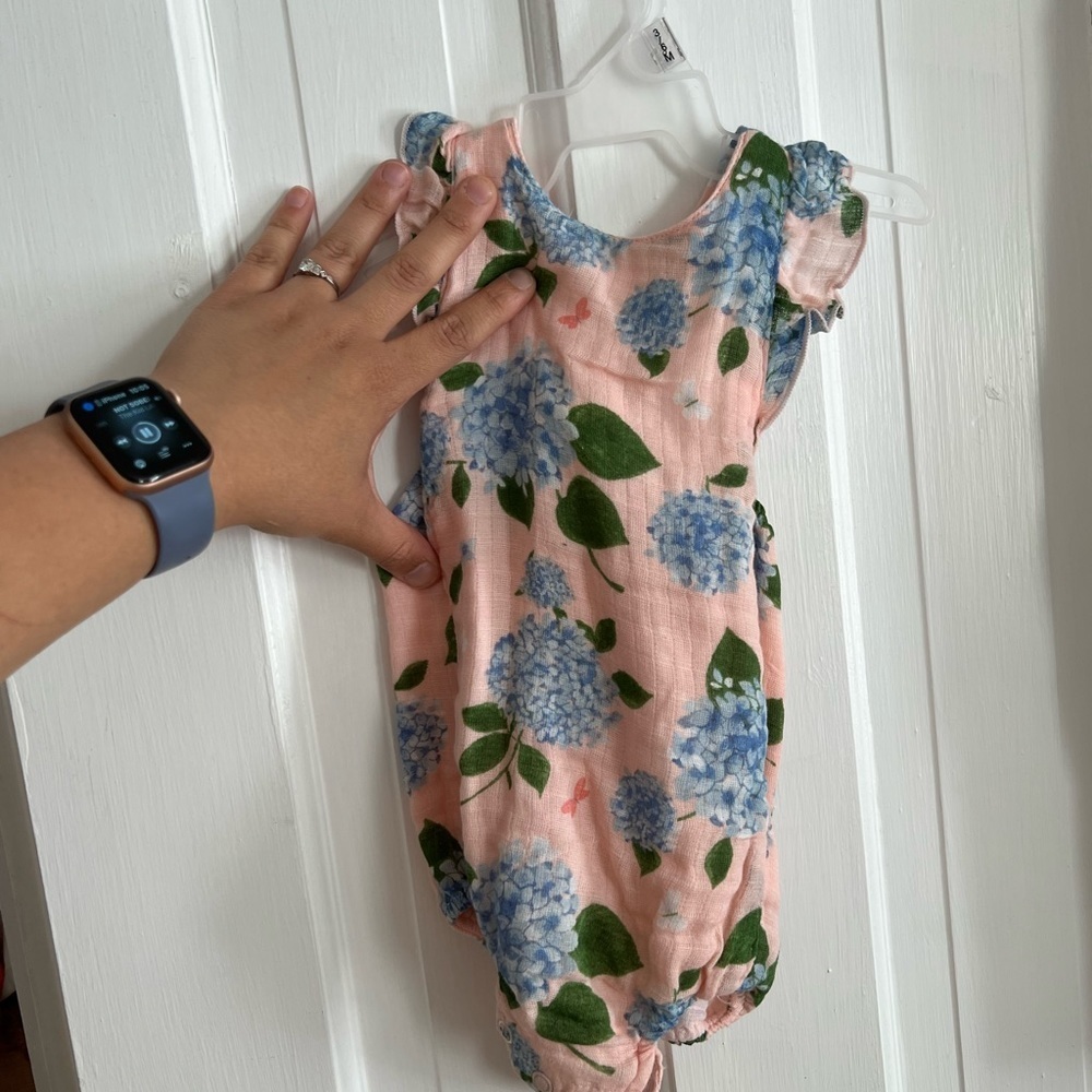 Baby romper from Baylie Blossom boutique